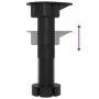 Mueble bajo para fregadero de madera de ingeniería negra de , Armarios de cocina - Ref: Foro24-854290, Precio: 76,82 €, Descu...