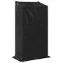 Leñero cubierta lluvia 100x60x200 cm acero galvanizado by , Firewood bags and holders - Ref: Foro24-4104949, Price: 82,73 €, ...