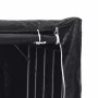 Leñero con protector de lluvia 150x80x200 cm acero galvanizado von , Brennholztaschen und -halter - Ref: Foro24-4104954, Prei...