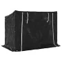 Leñero cubierta lluvia 151x80,5x110,5 cm acero galvanizado by , Firewood bags and holders - Ref: Foro24-4104942, Price: 91,42...