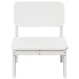 Silla de jardín madera maciza de pino blanco 60x52,5x72 cm von , Gartenstühle - Ref: Foro24-859318, Preis: 66,54 €, Rabatt: %