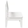 Silla de jardín madera maciza de pino blanco 60x52,5x72 cm von , Gartenstühle - Ref: Foro24-859318, Preis: 66,54 €, Rabatt: %