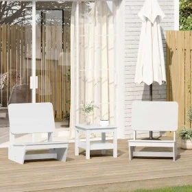 Sillas jardín 2 uds madera maciza pino blanco 60x64x70,5 cm by , Garden chairs - Ref: Foro24-859313, Price: 136,83 €, Discoun...