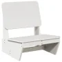 Sillas jardín 2 uds madera maciza pino blanco 60x64x70,5 cm by , Garden chairs - Ref: Foro24-859313, Price: 136,83 €, Discoun...