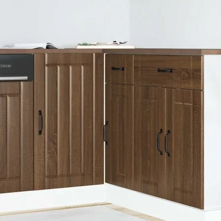 Panel para lavavajillas Lucca madera contrachapada roble marrón de , Armarios de cocina - Ref: Foro24-854315, Precio: 93,67 €...