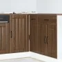 Panel para lavavajillas Lucca madera contrachapada roble marrón de , Armarios de cocina - Ref: Foro24-854315, Precio: 93,67 €...