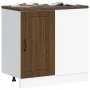 Panel para lavavajillas Lucca madera contrachapada roble marrón de , Armarios de cocina - Ref: Foro24-854315, Precio: 93,67 €...