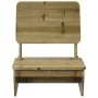 Silla de jardín madera de pino impregnada 60x64x70,5 cm von , Gartenstühle - Ref: Foro24-859311, Preis: 76,75 €, Rabatt: %