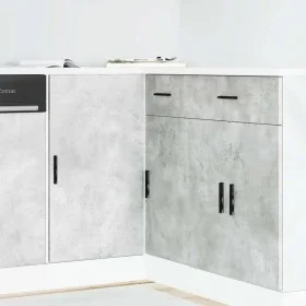Mueble bajo para fregadero de madera ingeniería gris hormigón de , Armarios de cocina - Ref: Foro24-854292, Precio: 72,64 €, ...