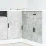 Mueble bajo para fregadero de madera ingeniería gris hormigón von , Küchenschränke - Ref: Foro24-854292, Preis: 72,64 €, Raba...