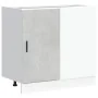 Mueble bajo para fregadero de madera ingeniería gris hormigón von , Küchenschränke - Ref: Foro24-854292, Preis: 72,64 €, Raba...