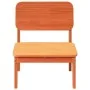 Sillas de jardín 2 uds marrón cera 60x52,5x72 cm de , Sillas de jardín - Ref: Foro24-859324, Precio: 116,85 €, Descuento: %