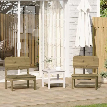 Sillas de jardín 2 uds 60x52,5x72 cm madera de pino impregnada von , Gartenstühle - Ref: Foro24-859326, Preis: 114,96 €, Raba...