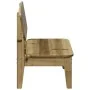 Sillas de jardín 2 uds 60x52,5x72 cm madera de pino impregnada von , Gartenstühle - Ref: Foro24-859326, Preis: 114,96 €, Raba...