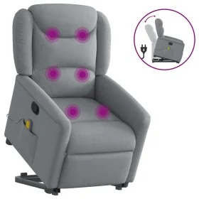 Sillón de masaje reclinable de pie de tela gris claro von , Sessel - Ref: Foro24-3303204, Preis: 295,78 €, Rabatt: %
