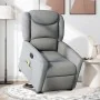 Sillón de masaje reclinable de pie de tela gris claro by , Armchairs - Ref: Foro24-3303204, Price: 295,69 €, Discount: %