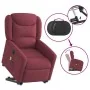Sillón de masaje eléctrico reclinable elevable tela rojo tinto de , Sillones - Ref: Foro24-3303227, Precio: 344,26 €, Descuen...