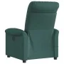 Sillón reclinable de masaje eléctrico tela verde oscuro de , Sillones - Ref: Foro24-3303250, Precio: 259,34 €, Descuento: %