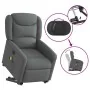 Sillón de masaje eléctrico reclinable elevable tela gris oscuro von , Sessel - Ref: Foro24-3303225, Preis: 345,87 €, Rabatt: %