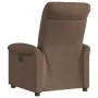 Sillón reclinable eléctrico de tela marrón by , Armchairs - Ref: Foro24-3303238, Price: 245,87 €, Discount: %
