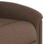 Sillón reclinable eléctrico de tela marrón by , Armchairs - Ref: Foro24-3303238, Price: 245,87 €, Discount: %