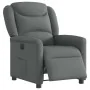 Sillón reclinable eléctrico de tela gris oscuro by , Armchairs - Ref: Foro24-3303175, Price: 243,75 €, Discount: %