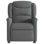 Sillón reclinable eléctrico de tela gris oscuro by , Armchairs - Ref: Foro24-3303175, Price: 243,75 €, Discount: %