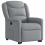 Sillón reclinable elevable de tela gris claro by , Armchairs - Ref: Foro24-3303194, Price: 278,97 €, Discount: %