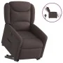 Sillón eléctrico reclinable elevable de tela marrón oscuro von , Sessel - Ref: Foro24-3303219, Preis: 327,22 €, Rabatt: %