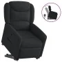 Sillón reclinable elevable tela negro by , Armchairs - Ref: Foro24-3303196, Price: 277,24 €, Discount: %