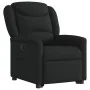 Sillón reclinable elevable tela negro by , Armchairs - Ref: Foro24-3303196, Price: 277,24 €, Discount: %