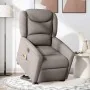 Sillón de masaje eléctrico reclinable elevable tela taupé by , Armchairs - Ref: Foro24-3303231, Price: 345,96 €, Discount: %