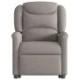 Sillón de masaje eléctrico reclinable elevable tela taupé by , Armchairs - Ref: Foro24-3303231, Price: 345,96 €, Discount: %