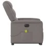Sillón de masaje eléctrico reclinable elevable tela taupé by , Armchairs - Ref: Foro24-3303231, Price: 345,96 €, Discount: %