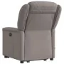 Sillón de masaje eléctrico reclinable elevable tela taupé by , Armchairs - Ref: Foro24-3303231, Price: 345,96 €, Discount: %