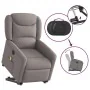 Sillón de masaje eléctrico reclinable elevable tela taupé by , Armchairs - Ref: Foro24-3303231, Price: 345,96 €, Discount: %