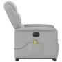 Sillón de masaje eléctrico reclinable elevable tela gris nube von , Sessel - Ref: Foro24-3303233, Preis: 340,47 €, Rabatt: %