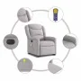Sillón de masaje eléctrico reclinable elevable tela gris nube von , Sessel - Ref: Foro24-3303233, Preis: 340,47 €, Rabatt: %