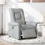 Sillón reclinable de masaje eléctrico tela gris claro by , Armchairs - Ref: Foro24-3303244, Price: 262,50 €, Discount: %