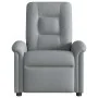 Sillón reclinable de masaje eléctrico tela gris claro by , Armchairs - Ref: Foro24-3303244, Price: 262,50 €, Discount: %