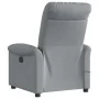 Sillón reclinable de masaje eléctrico tela gris claro by , Armchairs - Ref: Foro24-3303244, Price: 262,50 €, Discount: %