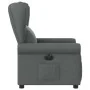 Sillón reclinable eléctrico de tela gris oscuro by , Armchairs - Ref: Foro24-3303355, Price: 259,35 €, Discount: %