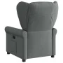 Sillón reclinable eléctrico de tela gris oscuro by , Armchairs - Ref: Foro24-3303355, Price: 259,35 €, Discount: %