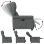 Sillón reclinable eléctrico de tela gris oscuro by , Armchairs - Ref: Foro24-3303355, Price: 259,35 €, Discount: %