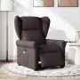 Sillón reclinable de masaje eléctrico tela marrón oscuro von , Sessel - Ref: Foro24-3303369, Preis: 251,50 €, Rabatt: %