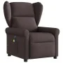 Sillón reclinable de masaje eléctrico tela marrón oscuro von , Sessel - Ref: Foro24-3303369, Preis: 251,50 €, Rabatt: %
