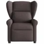 Sillón reclinable de masaje eléctrico tela marrón oscuro von , Sessel - Ref: Foro24-3303369, Preis: 251,50 €, Rabatt: %