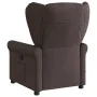 Sillón reclinable de masaje eléctrico tela marrón oscuro von , Sessel - Ref: Foro24-3303369, Preis: 251,50 €, Rabatt: %