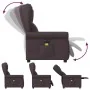 Sillón reclinable de masaje eléctrico tela marrón oscuro von , Sessel - Ref: Foro24-3303369, Preis: 251,50 €, Rabatt: %