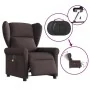 Sillón reclinable de masaje eléctrico tela marrón oscuro von , Sessel - Ref: Foro24-3303369, Preis: 251,50 €, Rabatt: %